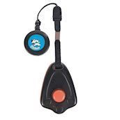 Clicker med b�lteklip & nylonb�nd