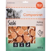 Companion Chicken Sushi, 500g - KORT DATO