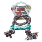 Puppy Kong Goddie Bone med reb, X-Small