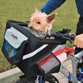 Cykeltaske front-box til hund og kat