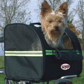 Cykeltaske til mindre hunde og katte