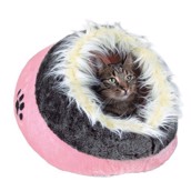Kattehule model Minou, rosa/gr�