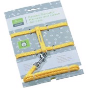 Kattesele i nylon med snaplock