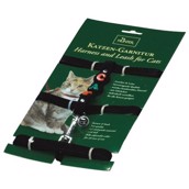 Kattesele med line i velourl�der