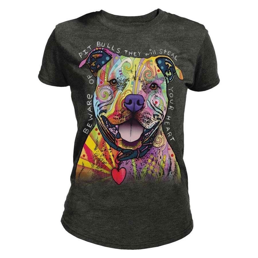 Beware of Pit Bulls, The Mountain ladies t-shirt, small