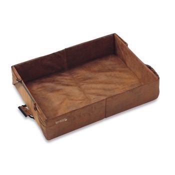Easy Travel Dog Basket, brun