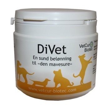 DiVet tilskud til hund - til problemer med maven