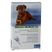 Advantage Vet loppemiddel til hunde 25 og derover