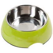 Madsk�l i melamin, limefarvet