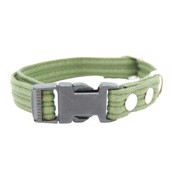 Webbing halsb�nd med snapl�s, Gr�n