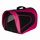Hundetaske Alina, pink/sort