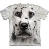 T-shirt med k�mpe Dalmatiner ansigt