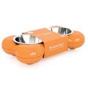 Dog Bone Bowl, Orange