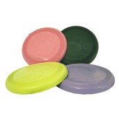 Frisbee - flyvende tallerken i bl�d gummi