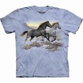 Running Free heste t-shirt