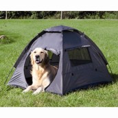 Hundetelt - transportabelt hundehus giver skygge