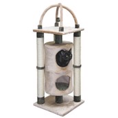 Kattehule Onyx Pro med kradsestammer, 107 cm h�jt