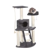 Kattemilj� Zirkoon med hule og platform, 120 cm h�jt