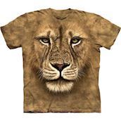 T-shirt med k�mpe l�ve ansigt