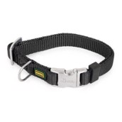 Halsb�nd Vario Basic Alu strong, Sort