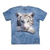 T-shirts med hvid sne tiger