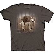 T-shirt med labrador som skovhugger
