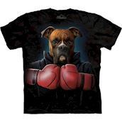 T-shirt med boxer motiv