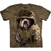 T-shirt med Combat Sam motiv