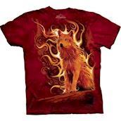 T-shirt med motivet Phoenix Wolf