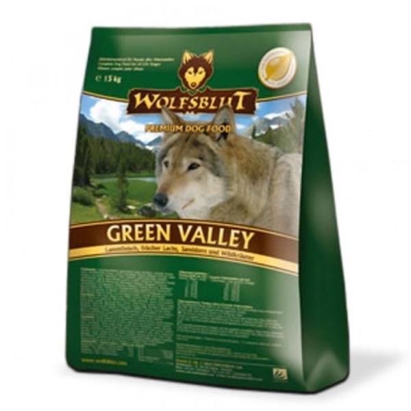 Wolfsblut Green Valley hundefoder, 15 kg
