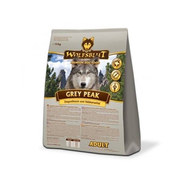 WolfsBlut Grey Peak Adult hundefoder, 2 kg