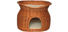 Pileflet katteseng og kattehule