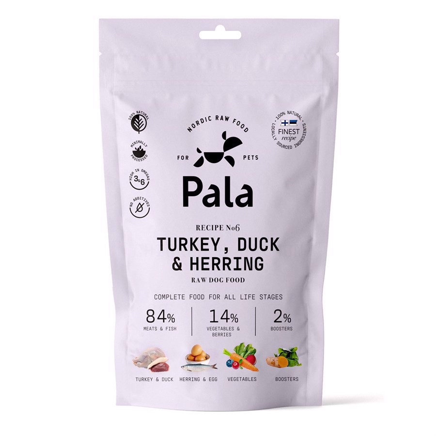 Pala Dog Food Turkey. duck & herring, 100g