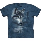 T-shirt Wolf reflection