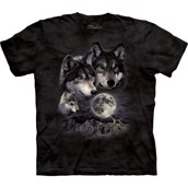 T-shirt Wolf family