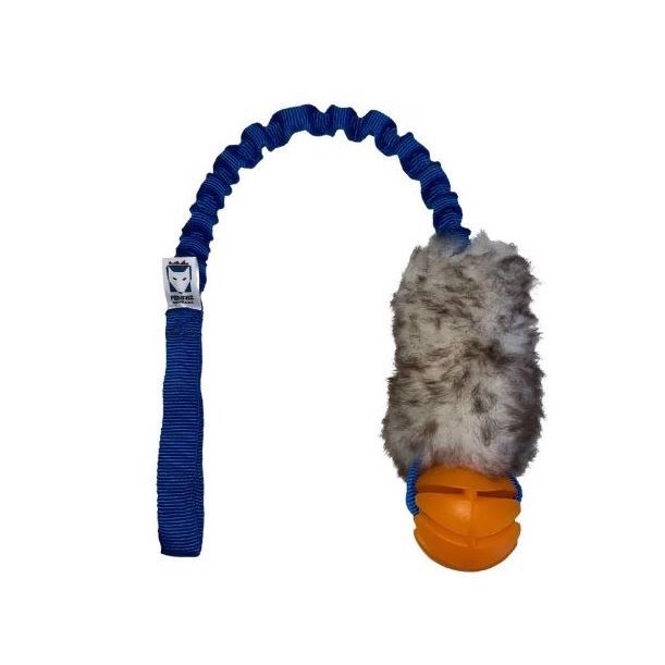 FENRIZ Aktiv Bungee med fåreskind og bold, 60 cm