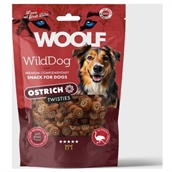 Woolf WildDog Ostrich & Cod Twisties, 100g