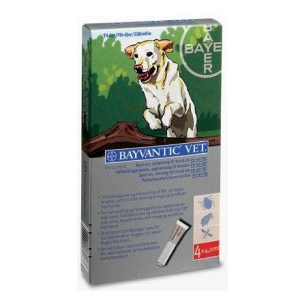 Bayvantic loppemiddel til hunde 25-40 kg thumbnail