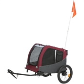 Cykeltrailer til hunde, op til 22 kg