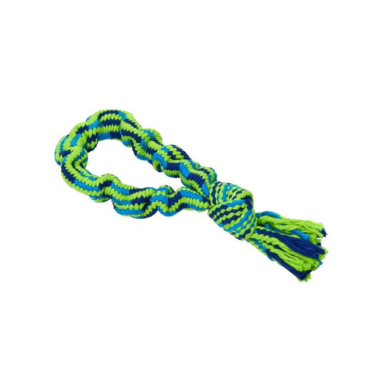 BUSTER Colour Bungee Rope Single Knot, blå/lime, 33 cm thumbnail