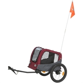 Cykeltrailer til hunde, op til 15 kg