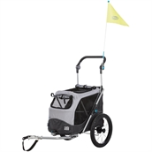 Cykeltrailer til hunde, Quick-fold, hunde op til 15kg