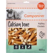 Companion Chicken Calcium Bone, 500g VALUE PACK