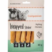 Companion Wrapped Chicken Sticks, 80g - KORT DATO