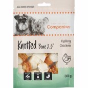Companion Knotted Chicken Chewing Bone, 80g - KORT DATO
