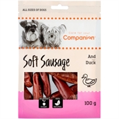 Companion Duck Soft Sausage, 100g
