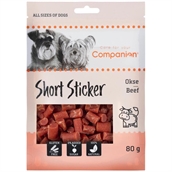 Companion Beef Short Sticks, 80g
