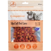 Companion Beef Soft Cubes, 80g