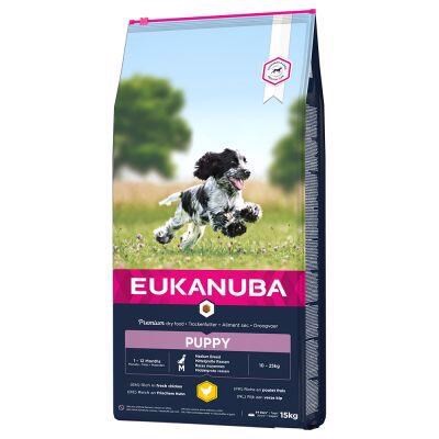 Eukanuba Puppy Medium Breed, Chicken, 12 kg thumbnail