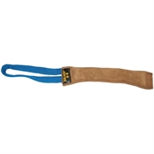 K9 Dummy bomuld/nylon, 20 x 3 cm, 1 håndtag, brun